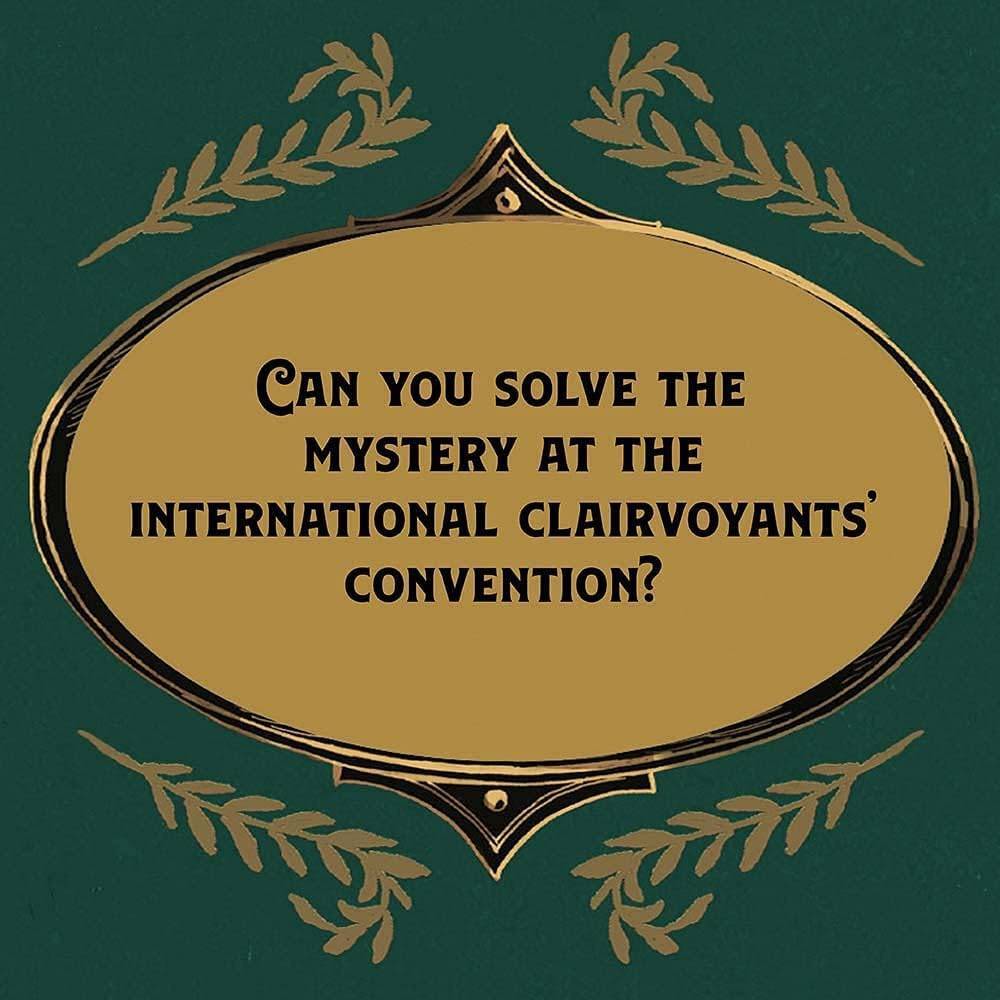 Chronicle Books: Murder Most Puzzling - The Clairvoyants' Convention Puzzle (500pc Jigsaw) Board Game
