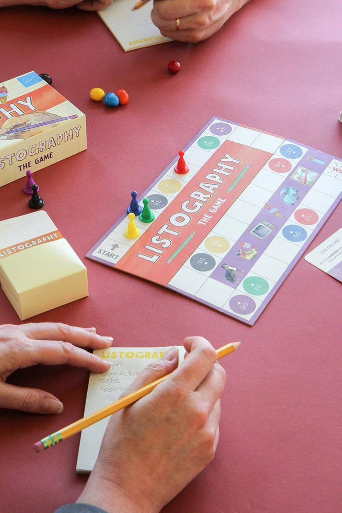 Listography Board Game