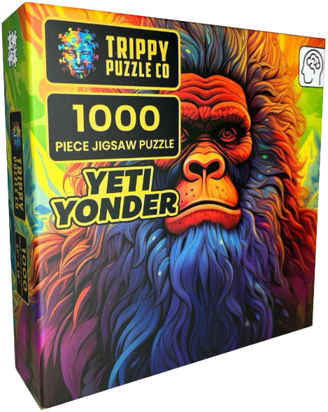 Trippy Puzzles: Yeti Yonder Puzzle (1000pc Jigsaw) Board Game