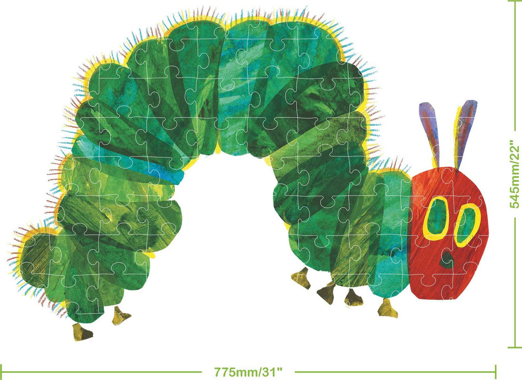 The Very Hungry Caterpillar - Giant Shaped Floor Puzzle (60pc Jigsaw) Board Game