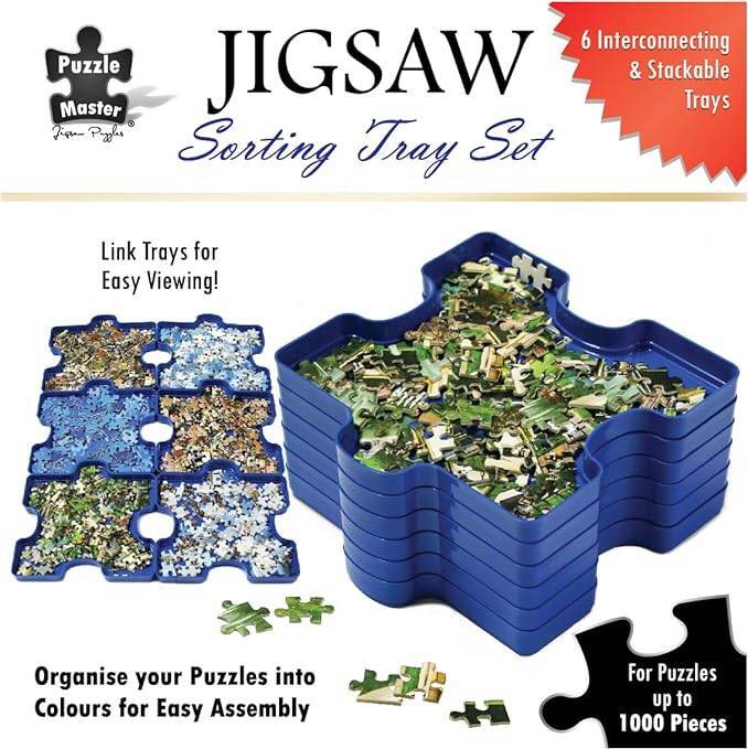 Puzzle Master: Premium Jigsaw Puzzle Sorter Board Game