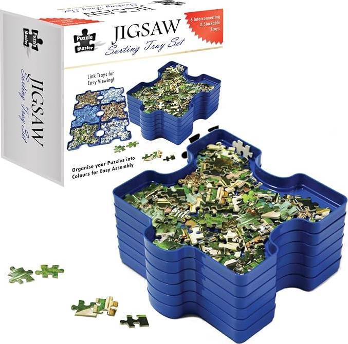 Puzzle Master: Premium Jigsaw Puzzle Sorter Board Game