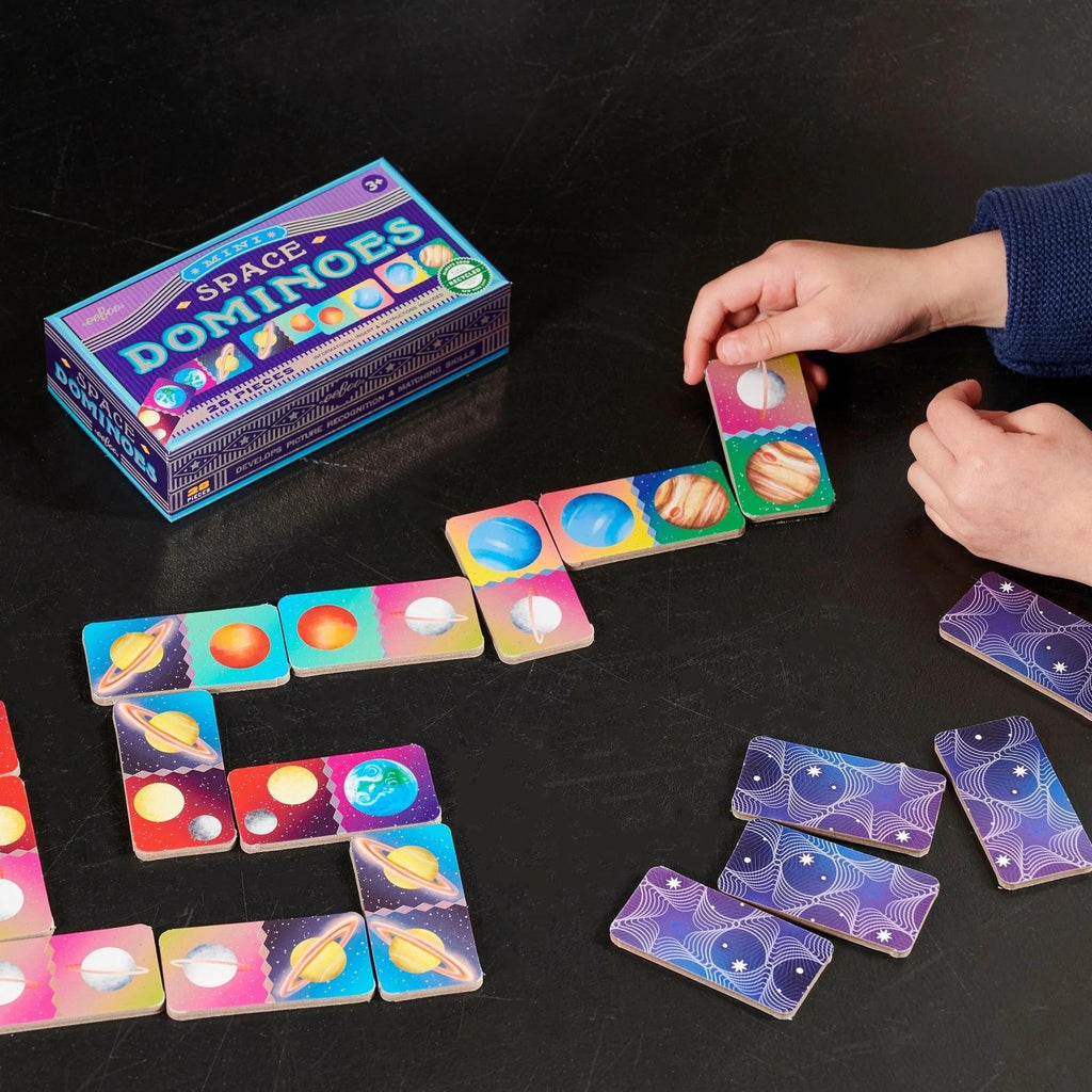 eeBoo: Mini Dominoes - Space Board Game