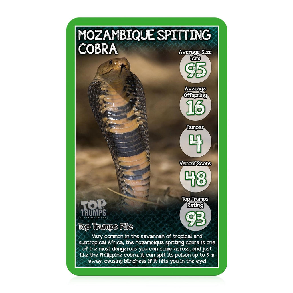 Top Trumps: Snakes Board Game