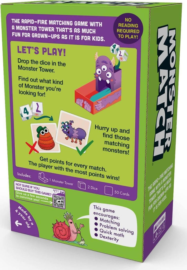 Monster Match (By Exploding Kittens) Board Game