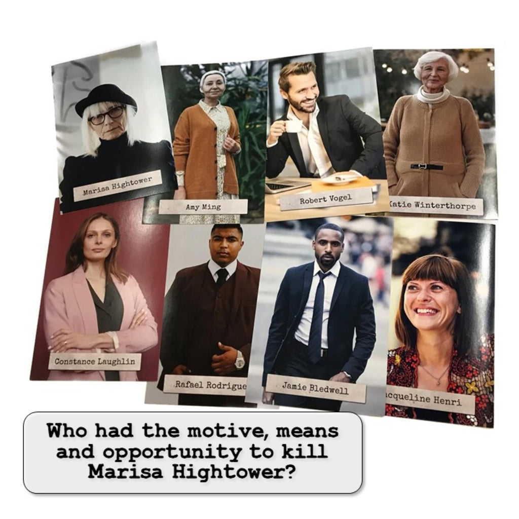 Murder Mystery Party: Case File - Mile High Murder Board Game