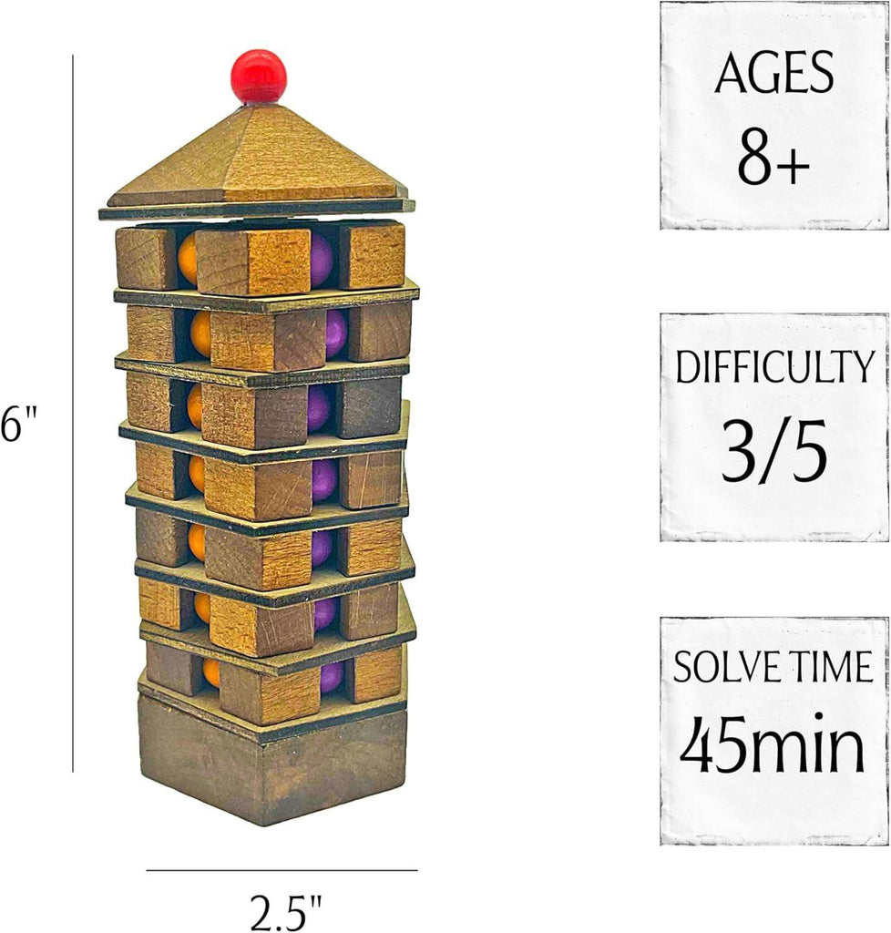 Project Genius: Chinese Pagoda Board Game