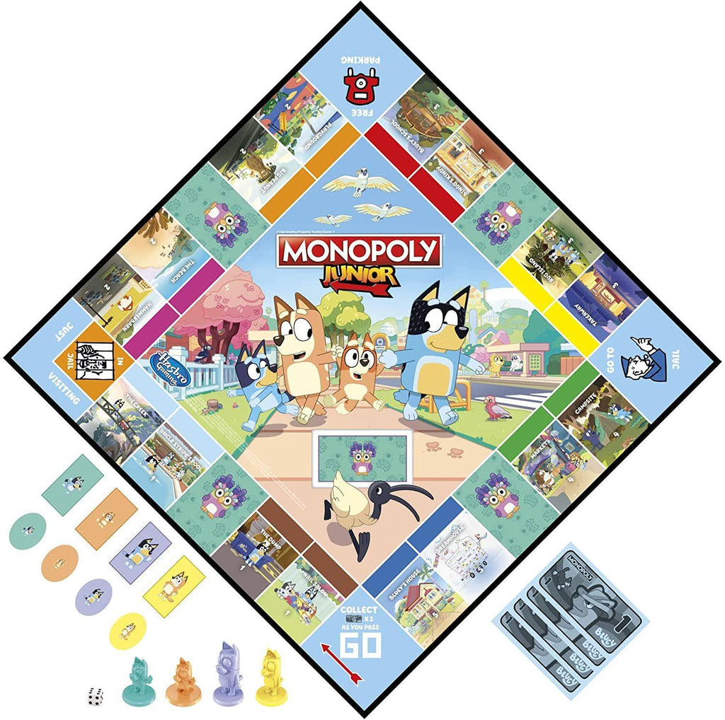 Monopoly Junior: Bluey Board Game
