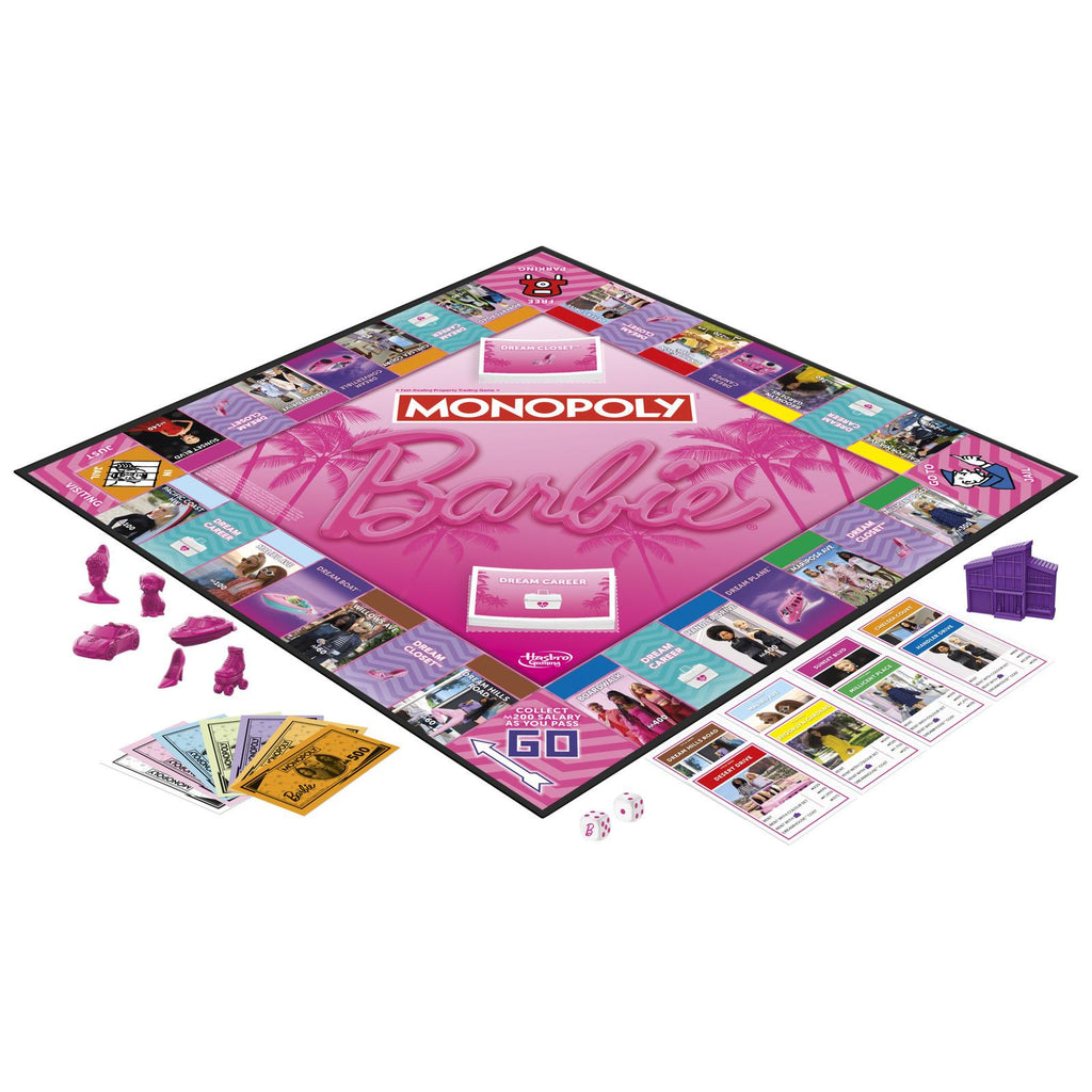 Monopoly - Barbie Edition Board Game