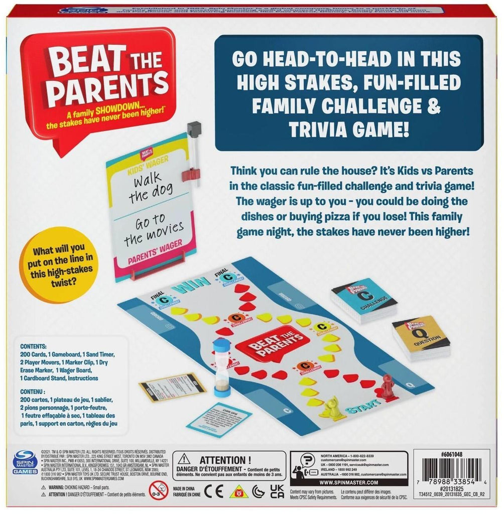 Beat The Parents Board Game