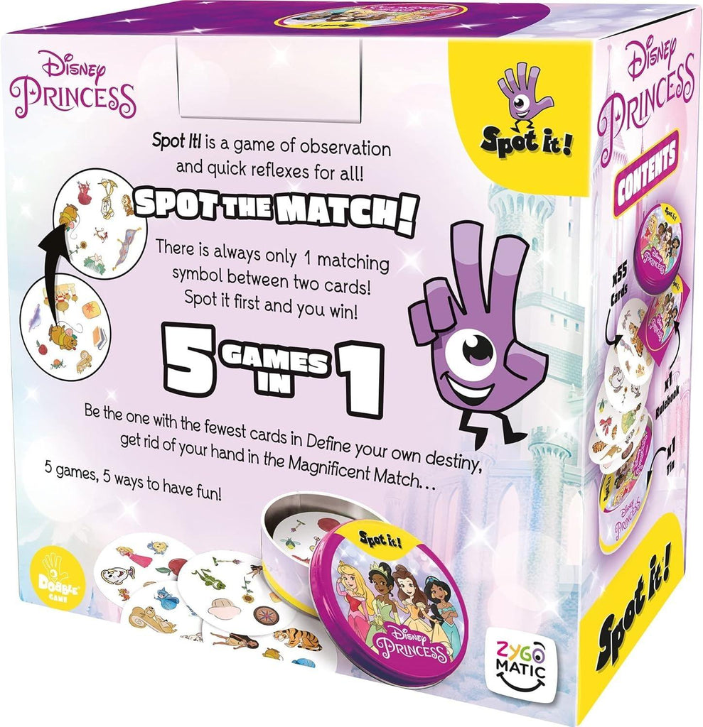 Spot It! Disney: Princesses Board Game