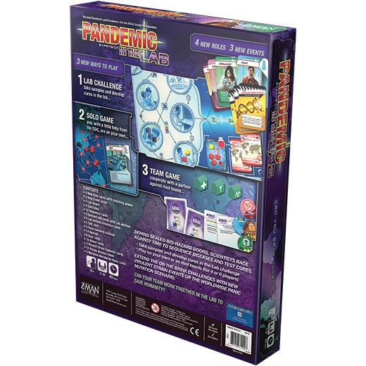 Pandemic Board Game Expansion: In the Lab