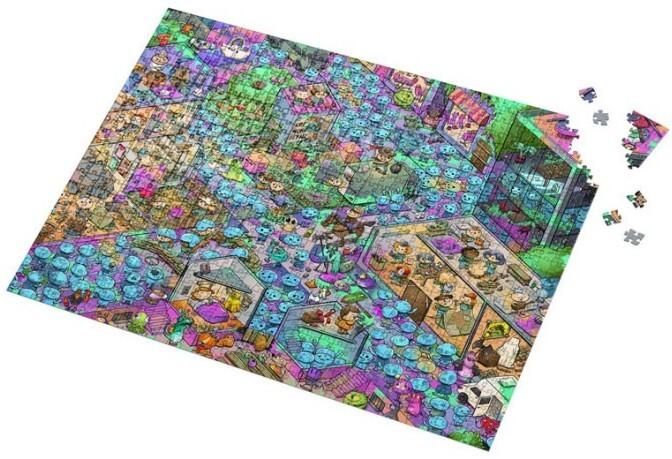 Vizzles: Zombies! Puzzle (1000pc Jigsaw) Board Game