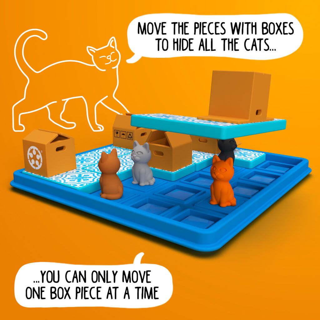 Cats & Boxes Board Game