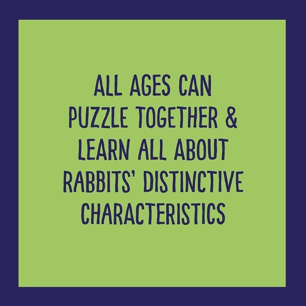 Chronicle Books: Rabbitology Puzzle (1000pc Jigsaw) Board Game