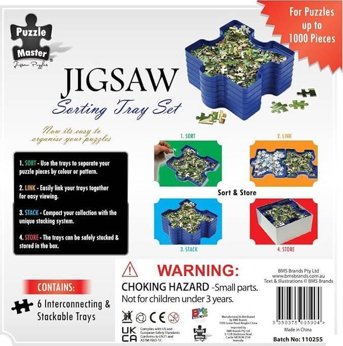 Puzzle Master: Premium Jigsaw Puzzle Sorter Board Game