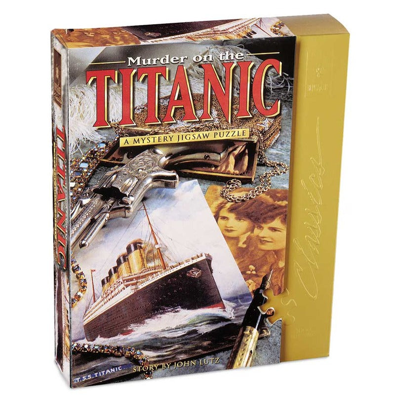 Murder on the Titanic: A Mystery Jigsaw Puzzle (1000pc) Board Game