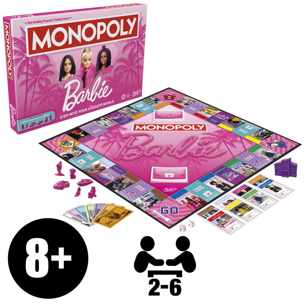 Monopoly - Barbie Edition Board Game