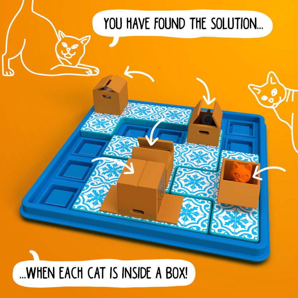 Cats & Boxes Board Game