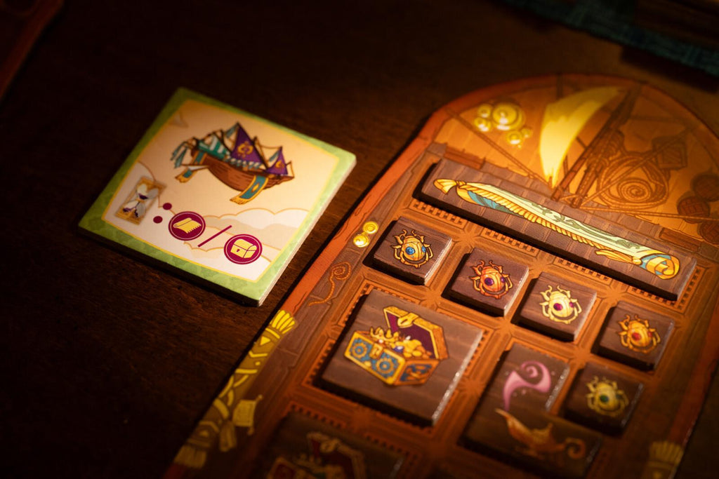 Bazaars of Ubar Board Game