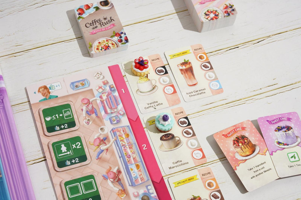 Coffee Rush - Piece of Cake (Board Game Expansion)
