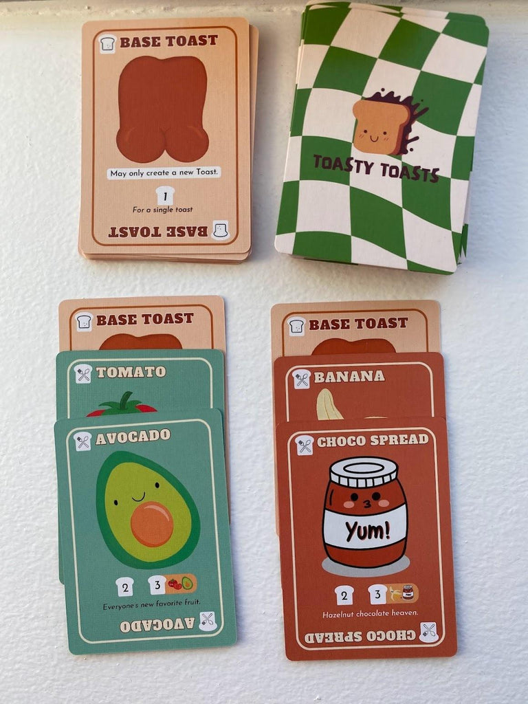 Toasty Toasts Board Game