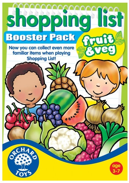 Orchard Toys: Shopping List Booster Pack Fruit and Vegetables Board Game