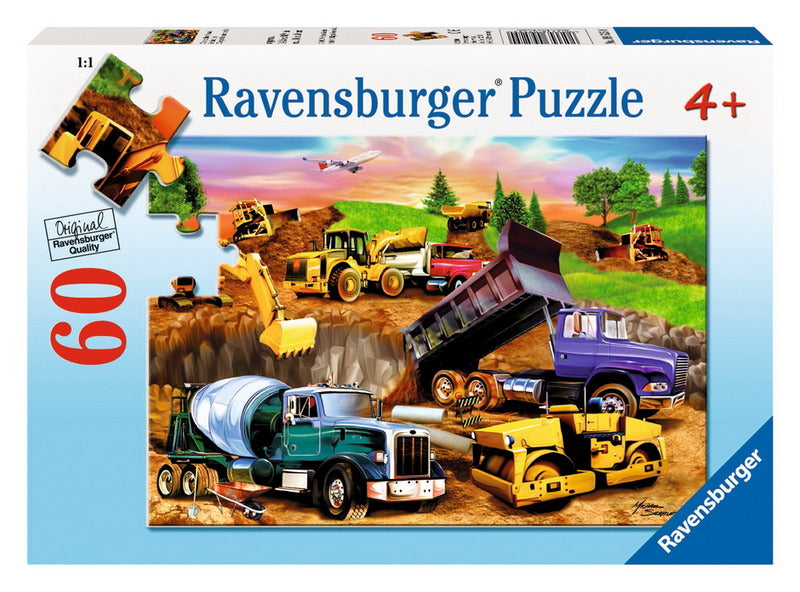 Ravensburger: Construction Crowd (60pc Jigsaw) Board Game