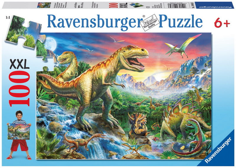 Ravensburger: Time of the Dinosaurs (100pc Jigsaw) Board Game