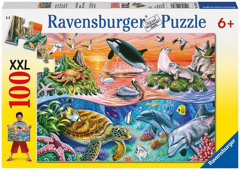 Ravensburger: Above and Below Water (100pc Jigsaw) Board Game