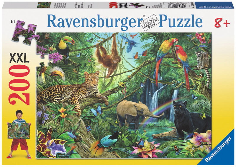 Ravensburger: Animals in the Jungle (200pc Jigsaw) Board Game