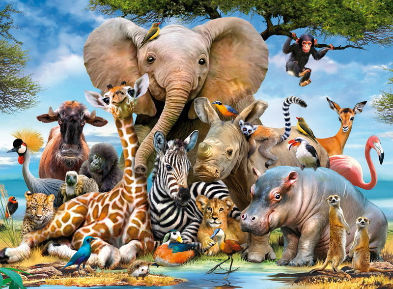 Ravensburger: Favourite Wild Animals (300pc Jigsaw) Board Game