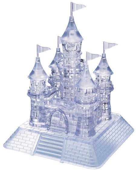 Crystal Puzzle: Deluxe Clear Castle (105pc) Board Game
