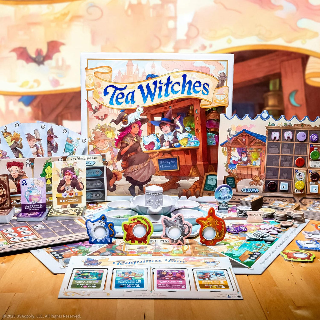 Tea Witches Board Game