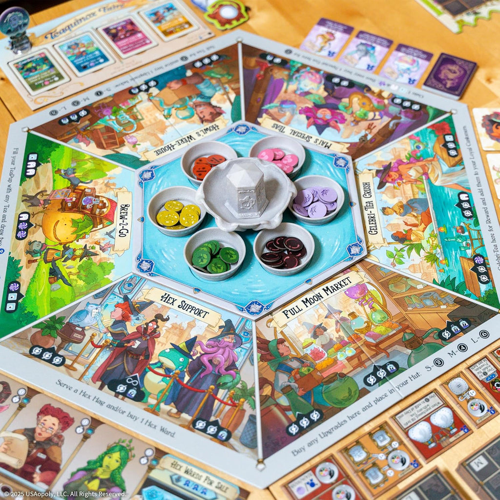 Tea Witches Board Game