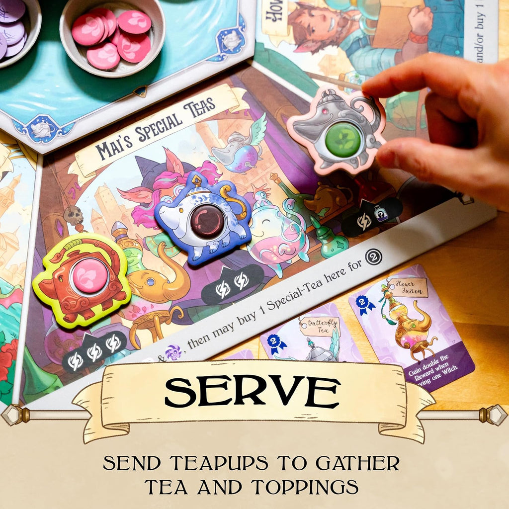 Tea Witches Board Game